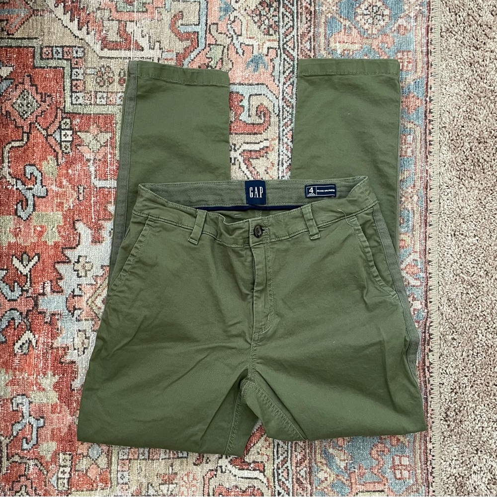 GAP Relaxed Girlfriend Ankle Pants
